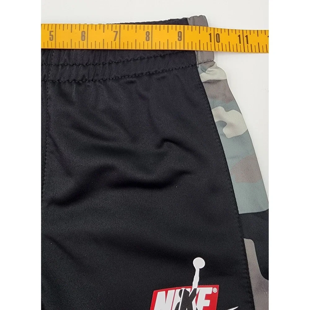 Jordan Nike Air Tracksuit Boys 5-6Y Camo Black Full Zip Jacket Joggers Set